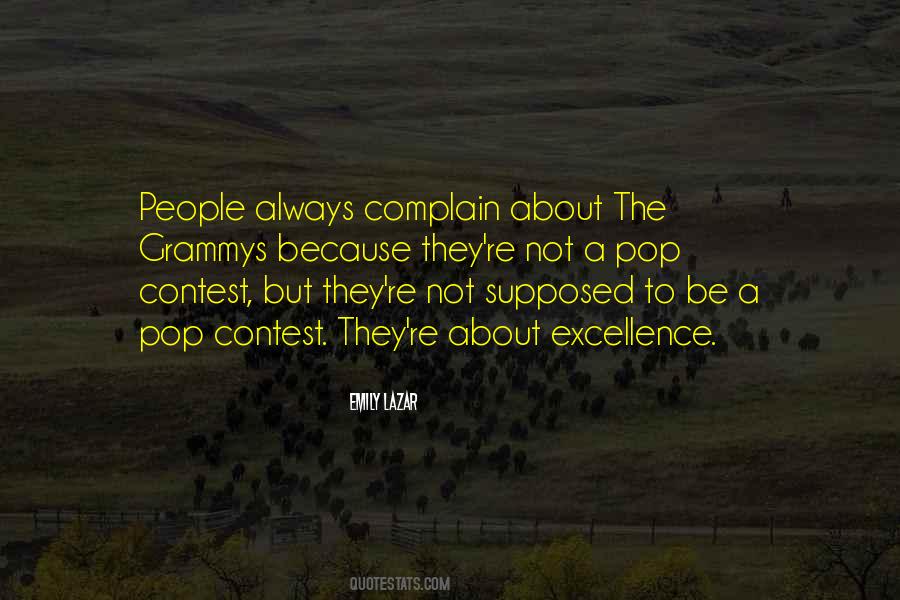 Quotes About Complaining People #1568131