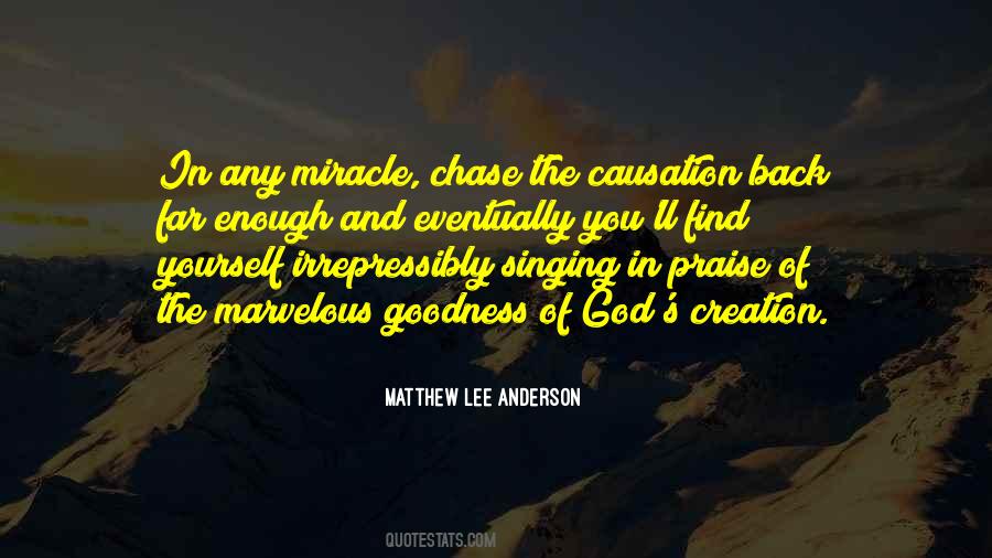 Miracle And God Quotes #1115633