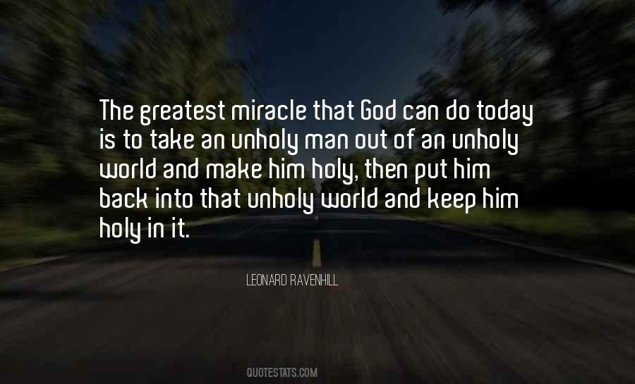 Miracle And God Quotes #1213636