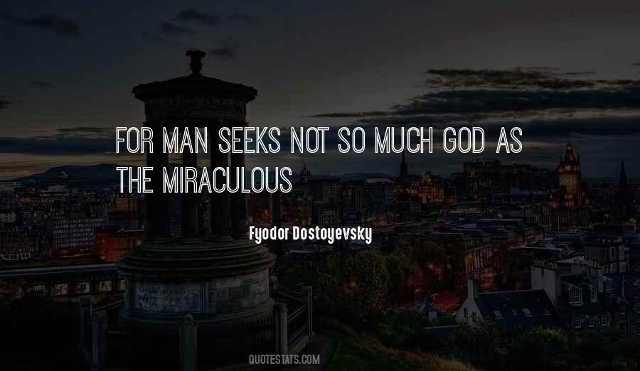 Miraculous God Quotes #159488