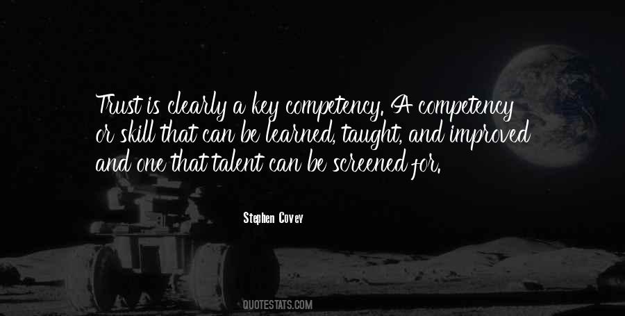 Quotes About Competency #1648926