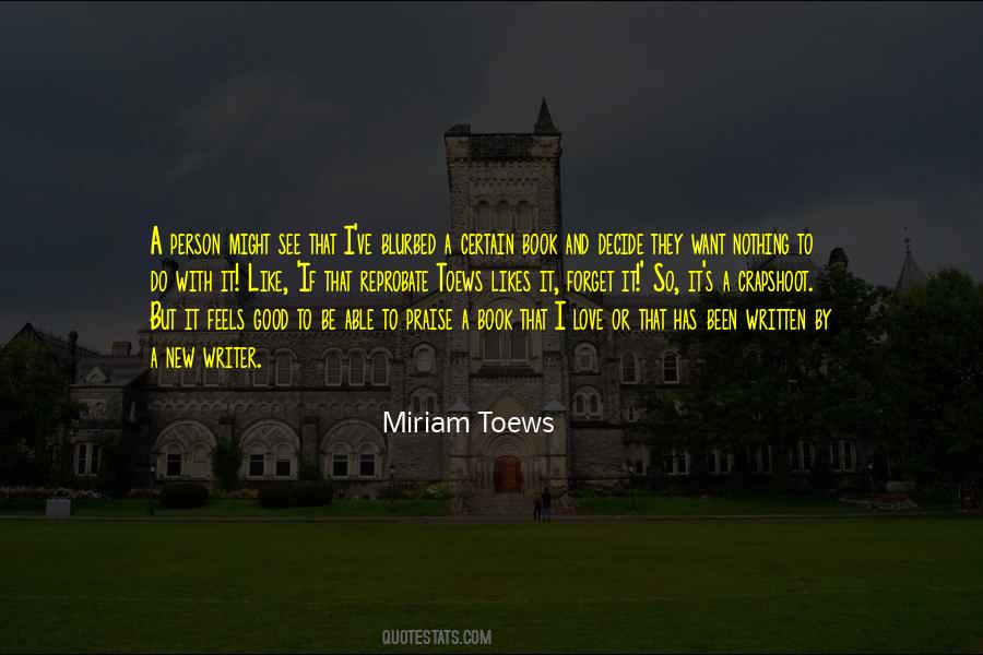 Miriam Love Quotes #222181
