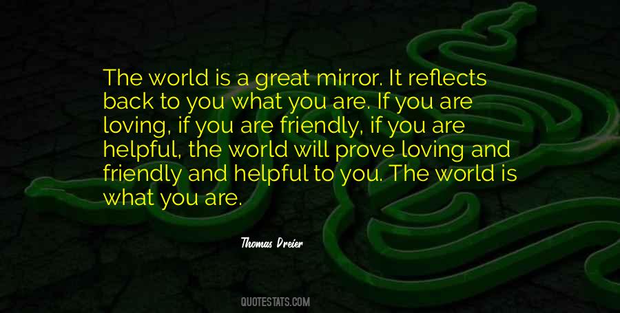 Mirror Reflects Quotes #1607915