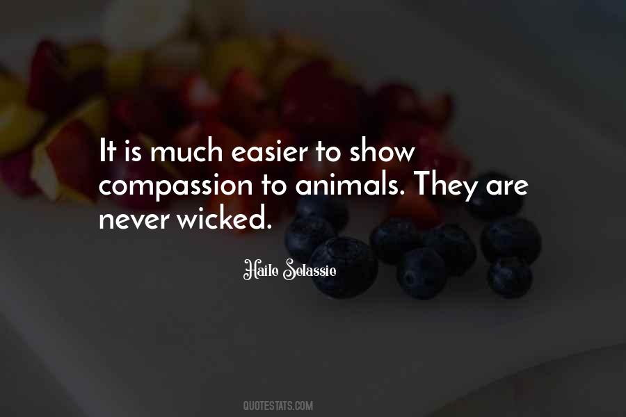 Quotes About Compassion To Animals #1506724