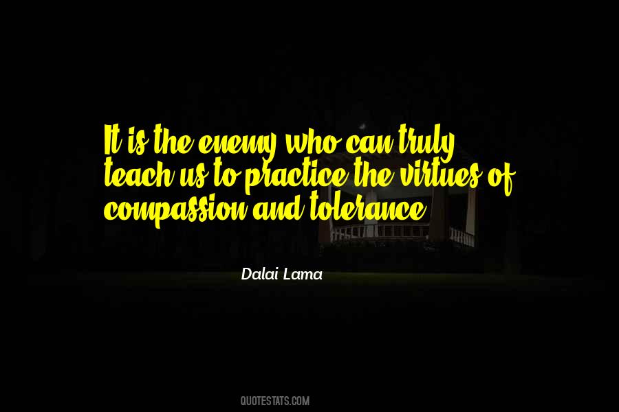 Quotes About Compassion And Tolerance #675650