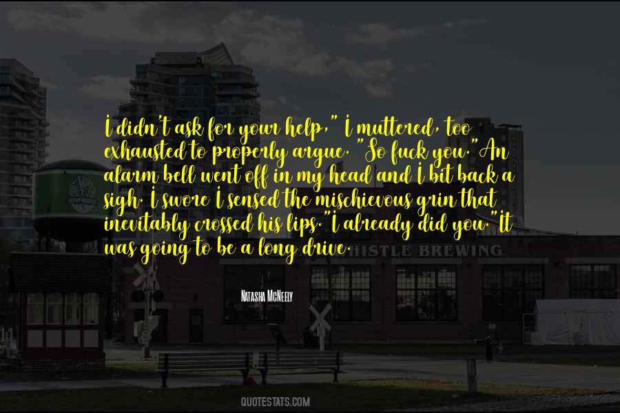 Mischievous Grin Quotes #1435643
