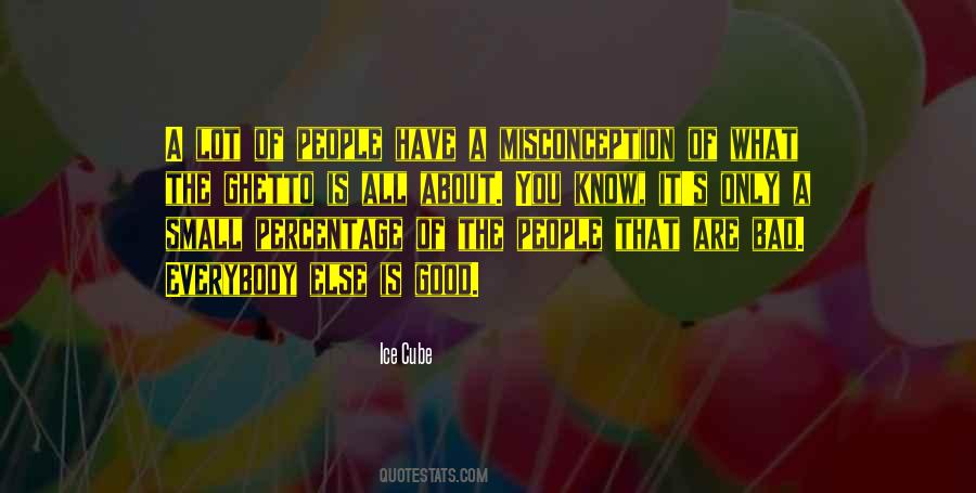 Misconception About Me Quotes #1510699