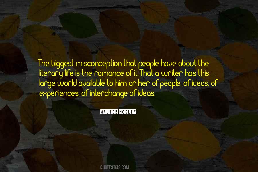 Misconception About Me Quotes #1732203