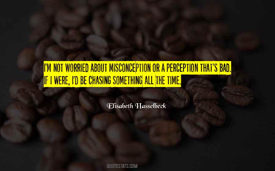 Misconception About Me Quotes #701967