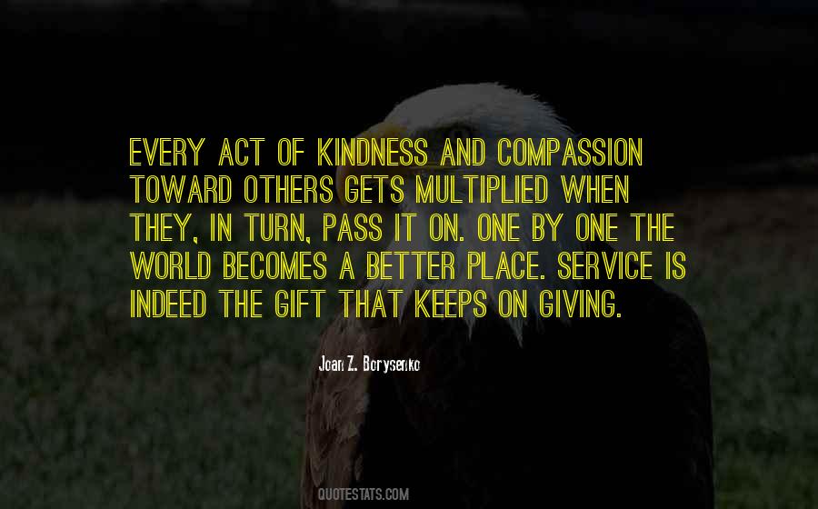 Quotes About Compassion And Giving #1125827