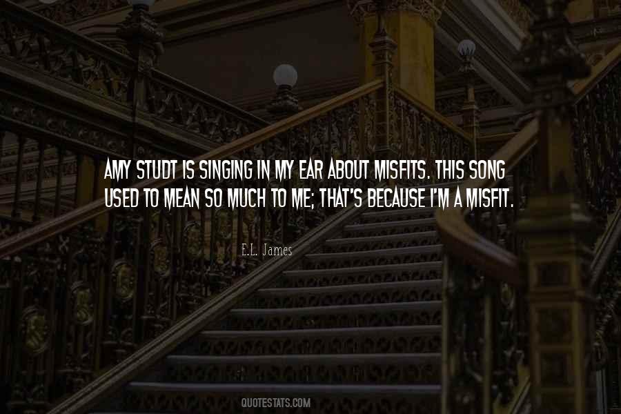 Misfit Quotes #1605277