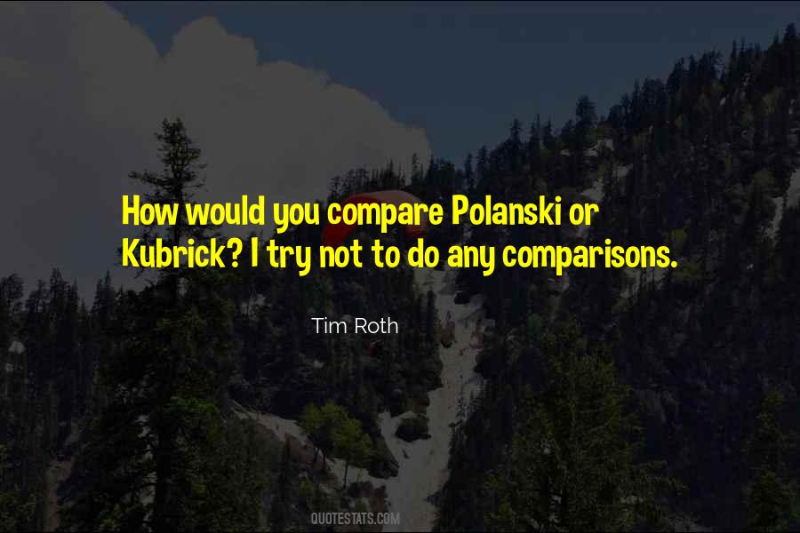 Quotes About Comparisons #1156635