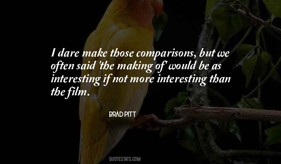 Quotes About Comparisons #298116