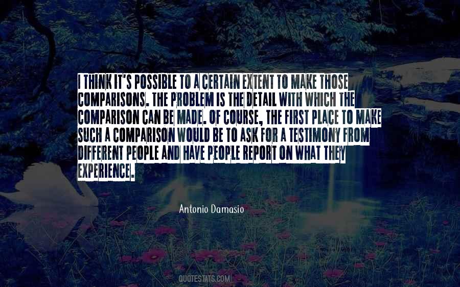 Quotes About Comparisons #806968