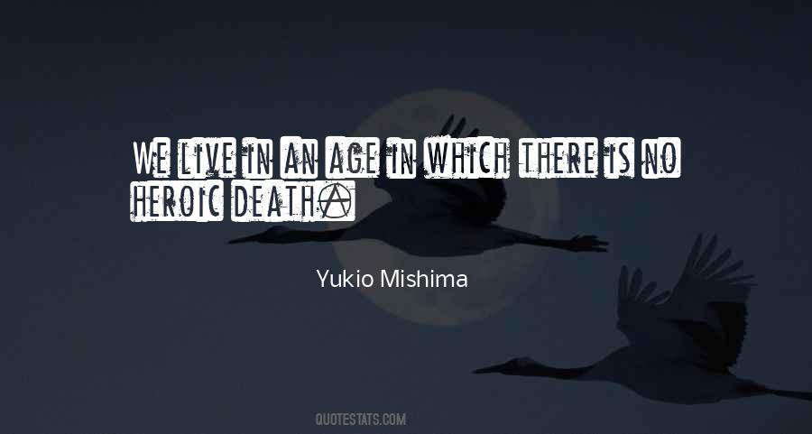 Mishima Quotes #841445