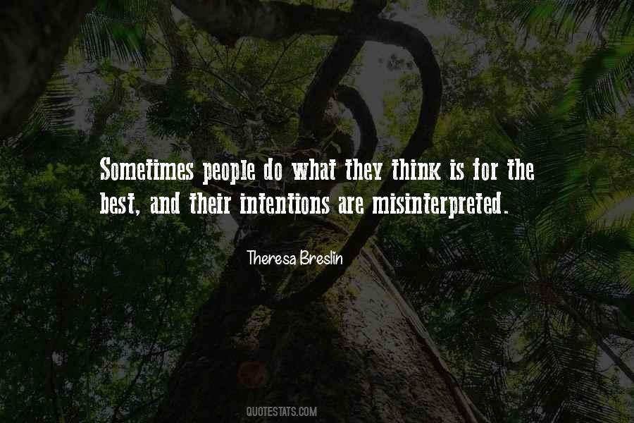 Misinterpreted Quotes #622251