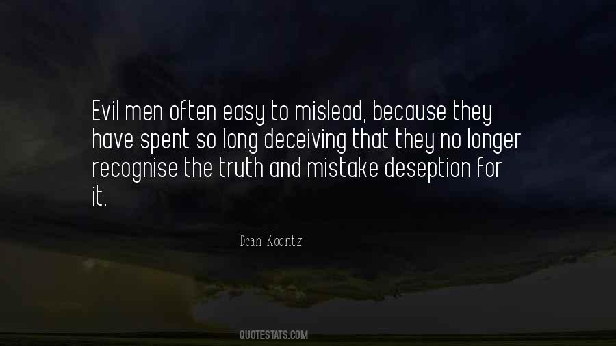 Mislead Quotes #570524