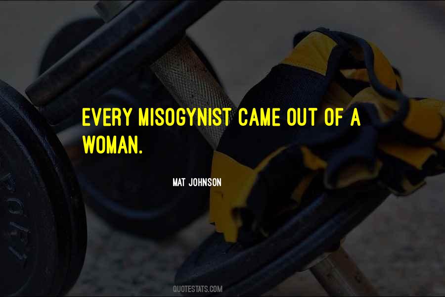 Misogynist Quotes #83187