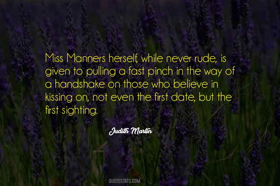 Miss Manners Quotes #407057
