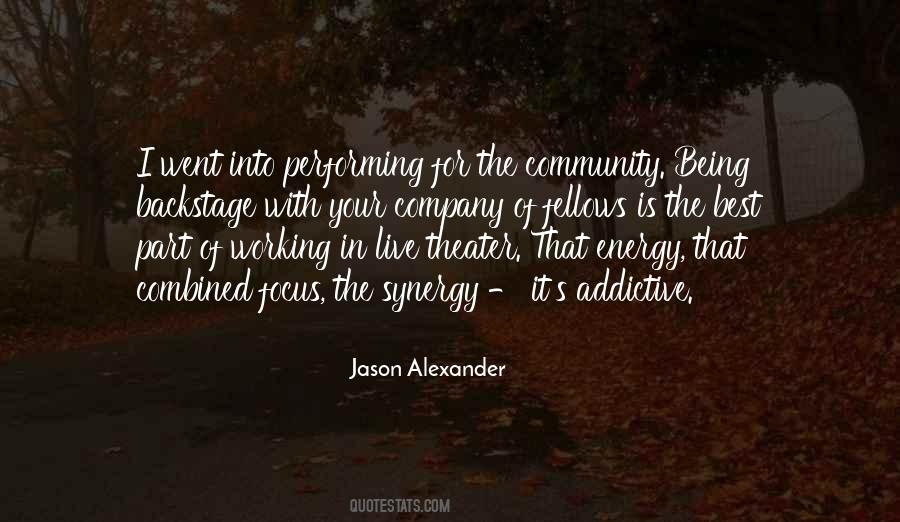 Quotes About Community Theater #1831349