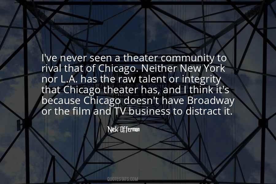 Quotes About Community Theater #632849