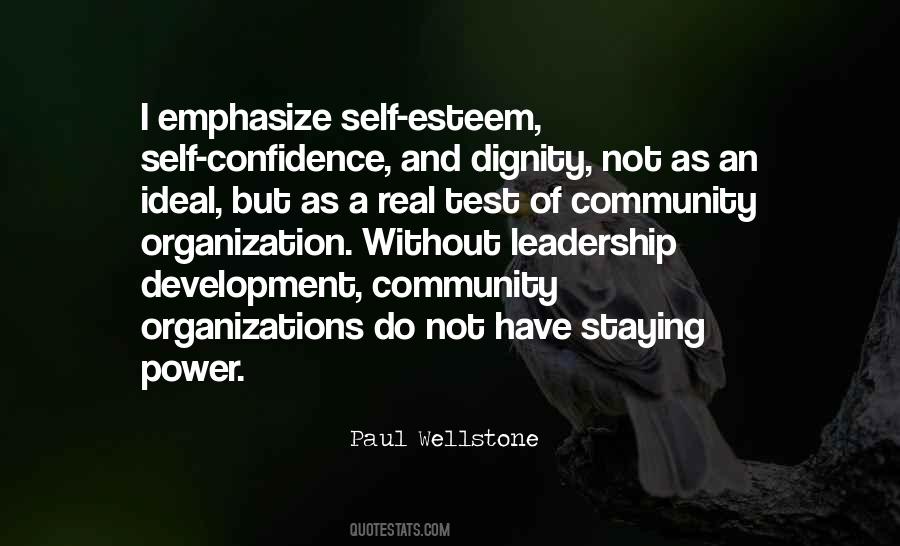 Quotes About Community Leadership #1664330