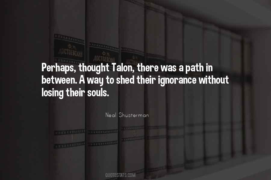 Quotes About Talon #185645