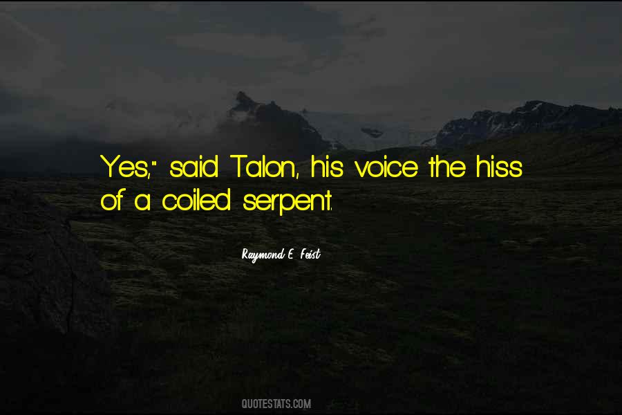 Quotes About Talon #323050