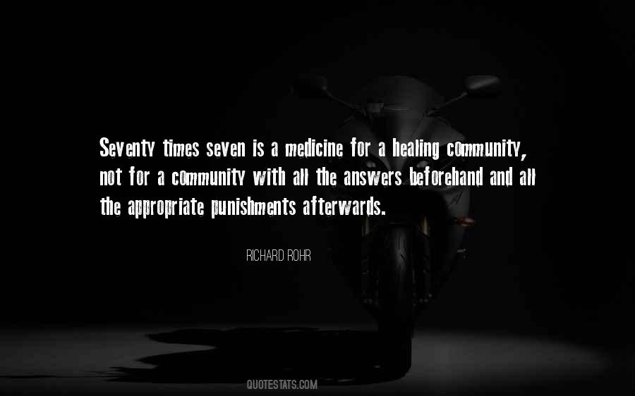 Quotes About Community Healing #1382004