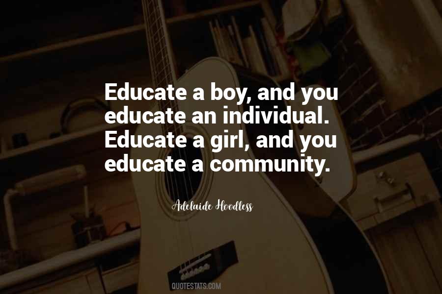 Quotes About Community Education #1762300