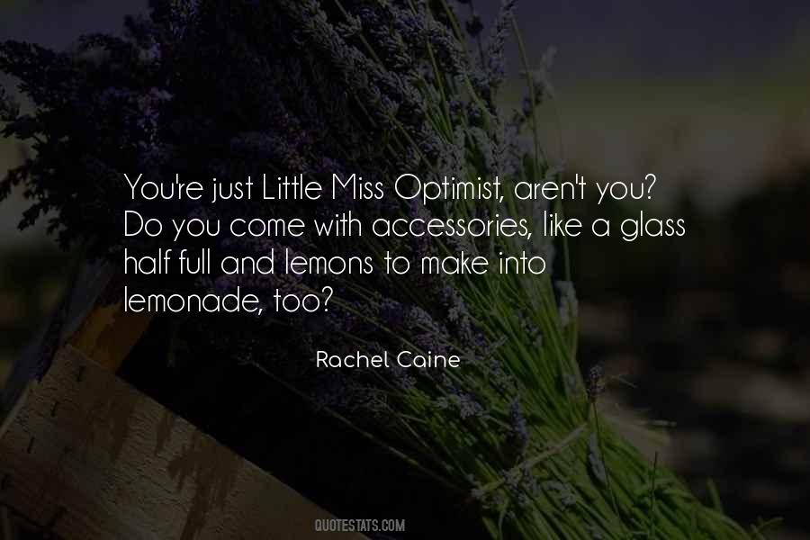 Miss Rachel Quotes #195062