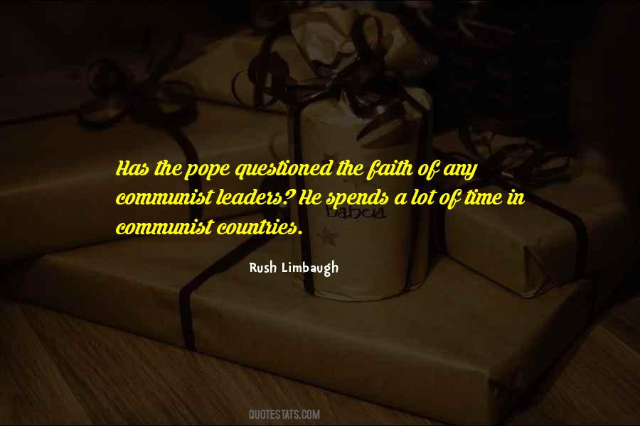 Quotes About Communist Leaders #376944
