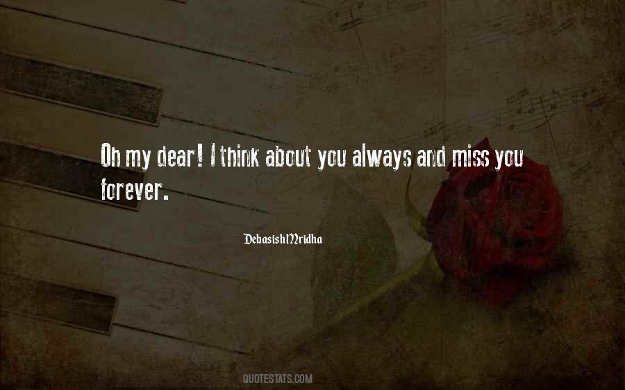 Miss You Forever Quotes #1026319