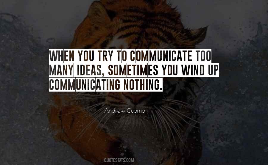 Quotes About Communicating #1279876
