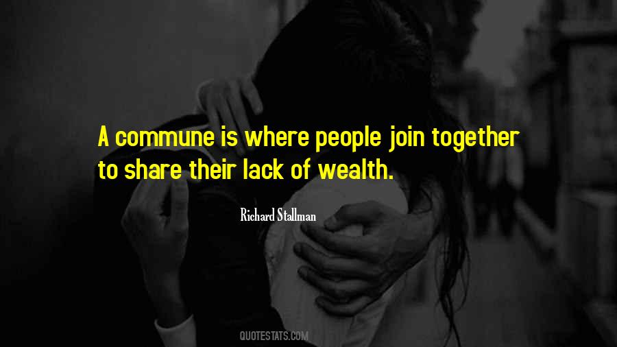 Quotes About Commune #1496317