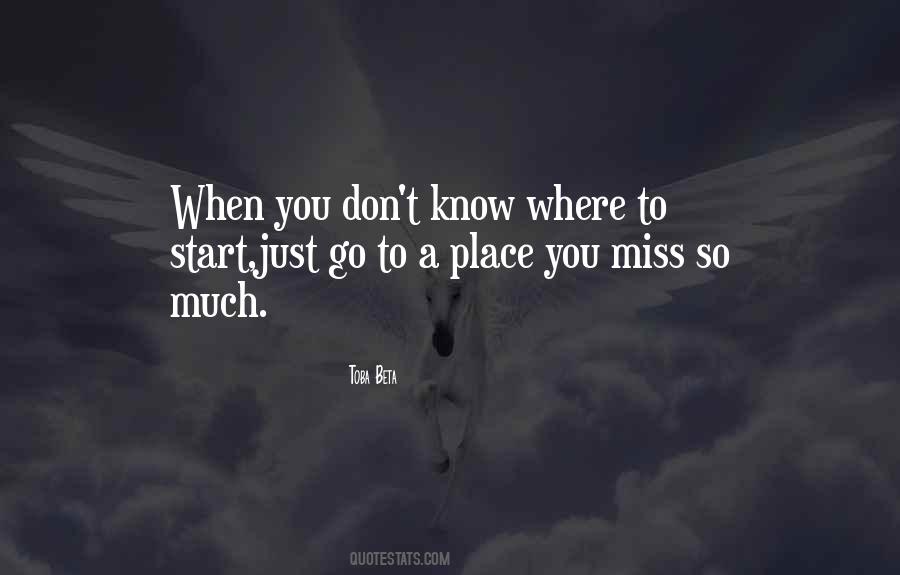 Miss You You Quotes #51095