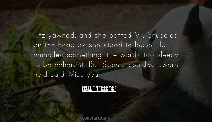 Miss You You Quotes #57839