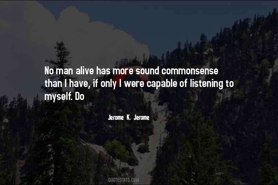 Quotes About Commonsense #1658057
