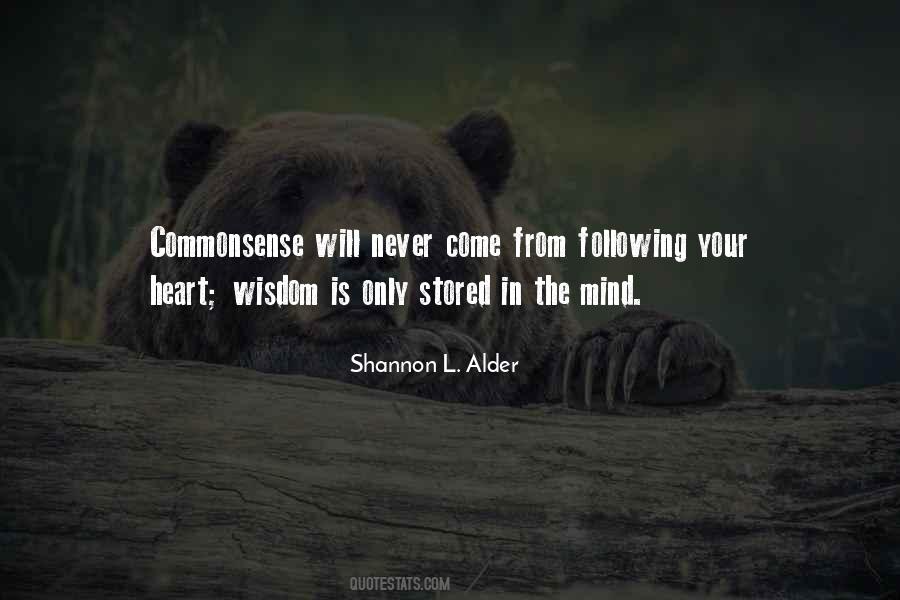 Quotes About Commonsense #864691