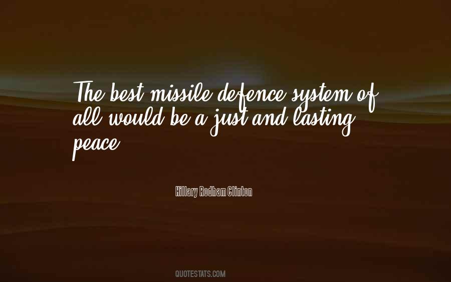 Missile Defence Quotes #181035