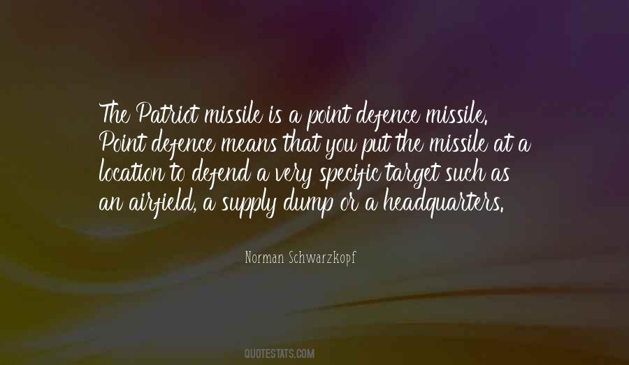 Missile Defence Quotes #318147