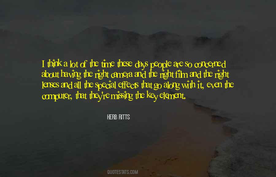 Missing A Lot Quotes #1428083