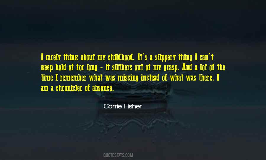 Missing A Lot Quotes #989777
