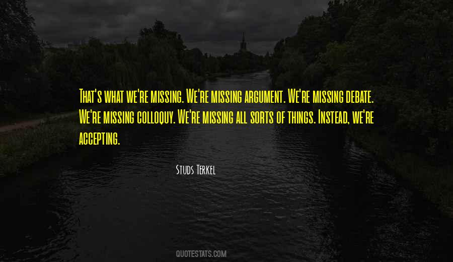 Missing All Quotes #1730151