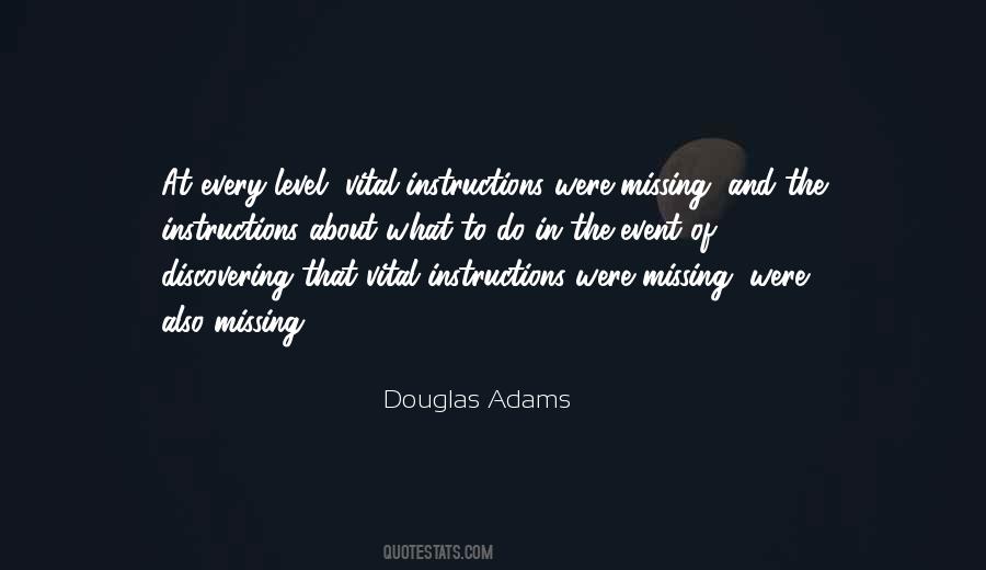 Missing An Event Quotes #507199