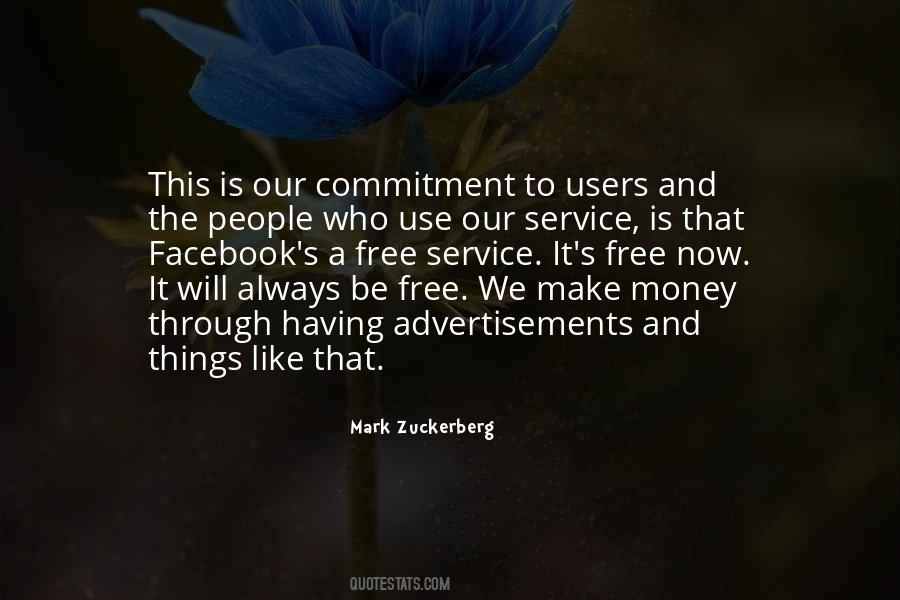 Quotes About Commitment To Service #843334