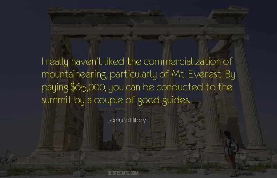 Quotes About Commercialization #1102578