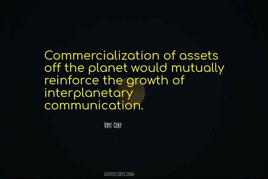 Quotes About Commercialization #1129768