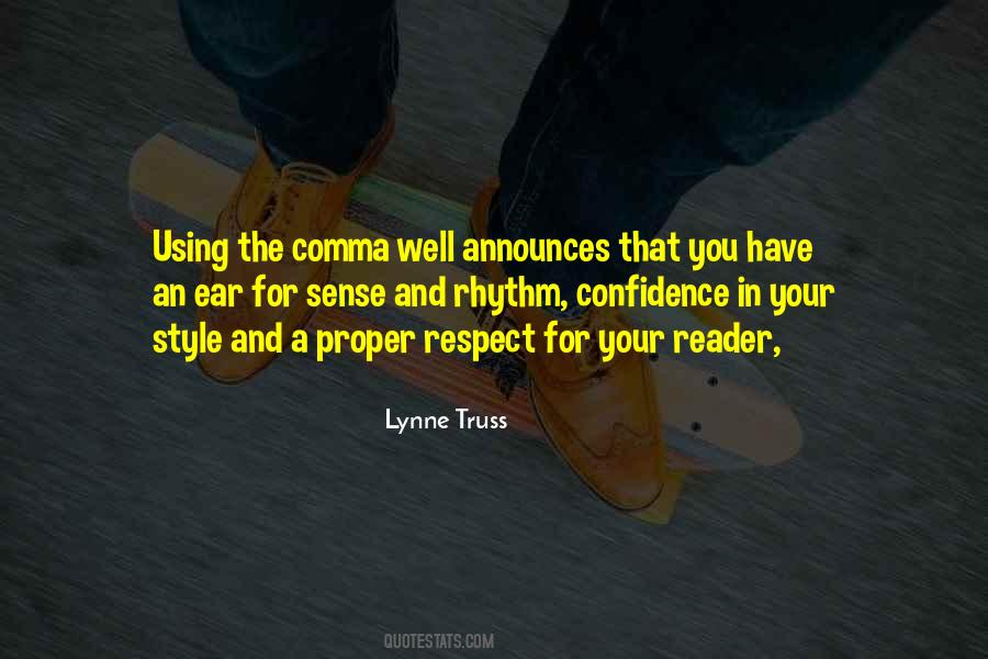 Quotes About Comma #289992