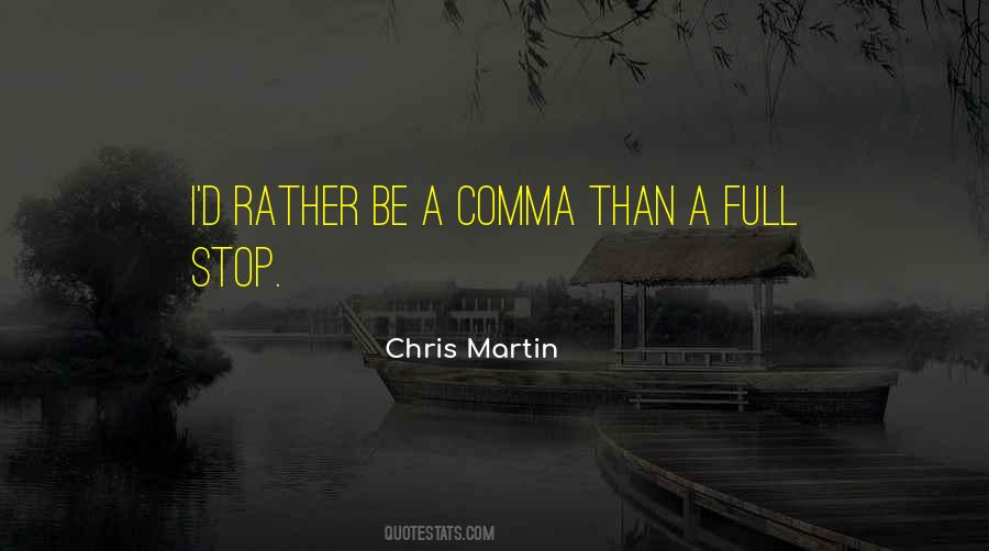 Quotes About Comma #427880